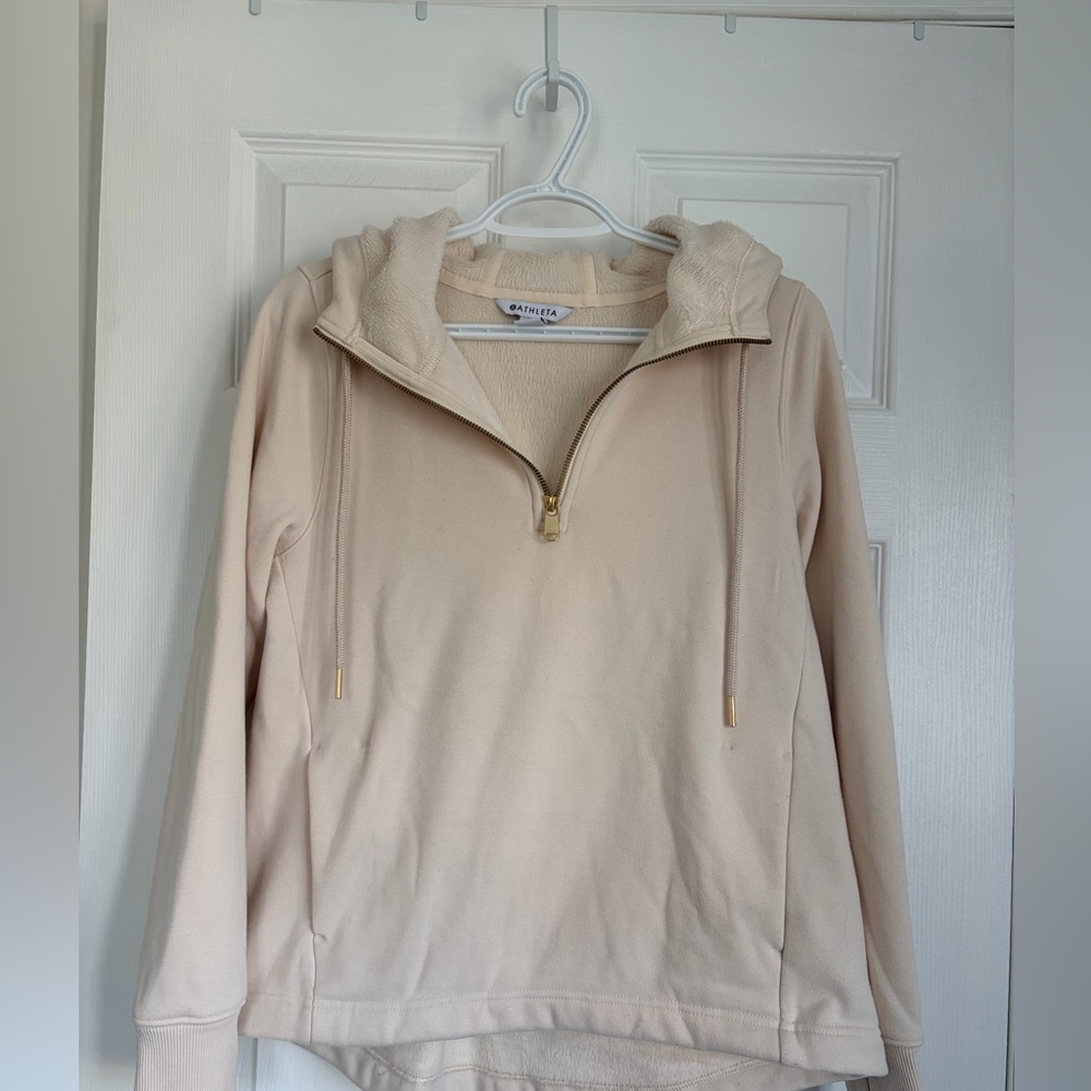 Athleta Hoodie half Zip